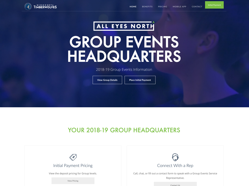 Minnesota Timberwolves Group Events Renewals